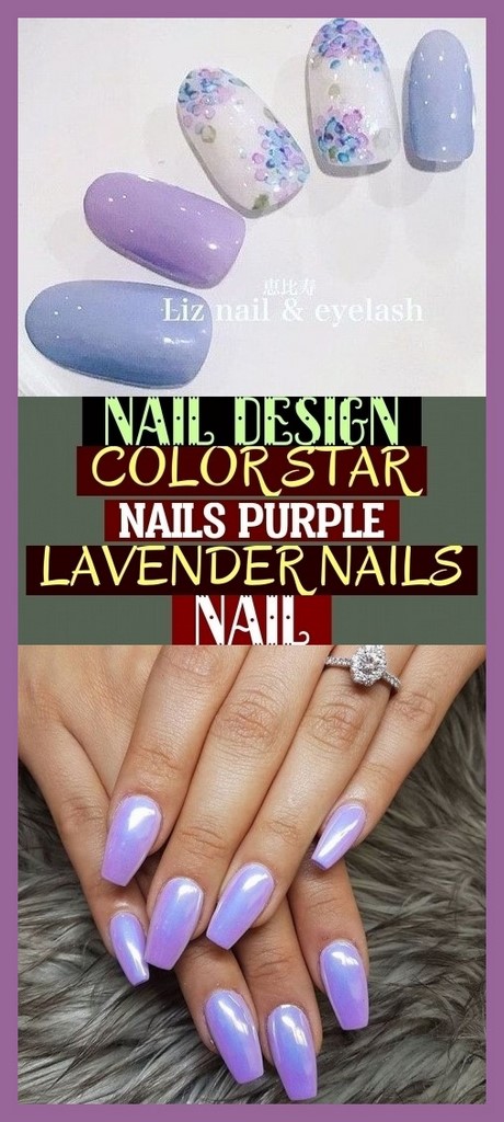 lavender-nail-color-designs-06_17 Modele de culoare pentru unghii de lavandă