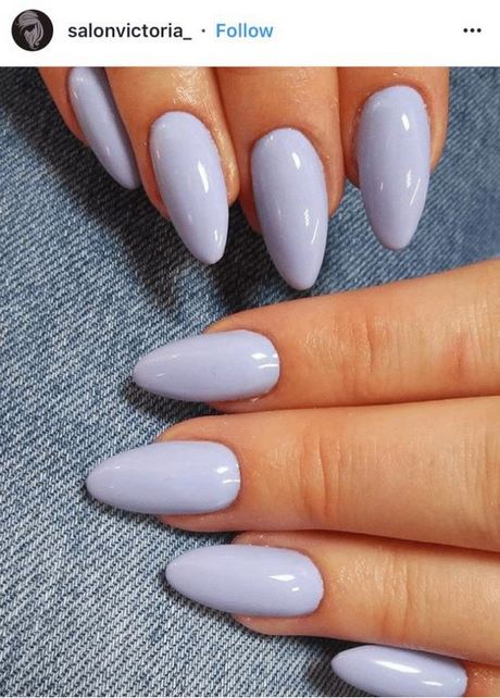 lavender-nail-color-designs-06_9 Modele de culoare pentru unghii de lavandă