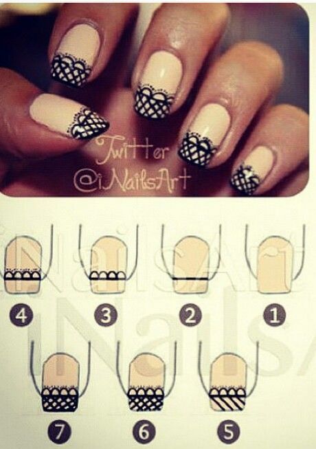 nail-art-design-step-by-step-65_16 Nail art design pas cu pas