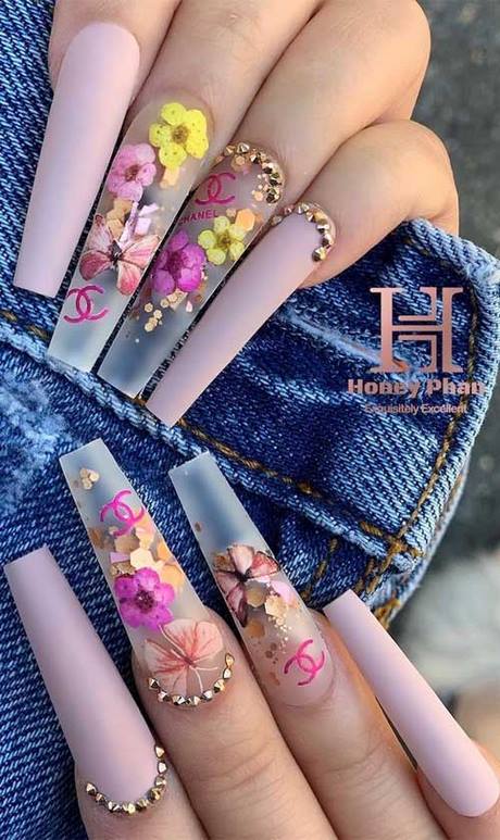 nail-art-designs-chanel-46 Nail art modele chanel