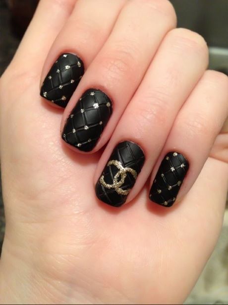 nail-art-designs-chanel-46_3 Nail art modele chanel