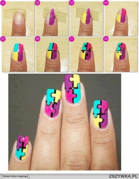 nail-art-designs-for-beginners-at-home-step-by-step-26_10 Nail art modele pentru incepatori la domiciliu pas cu pas