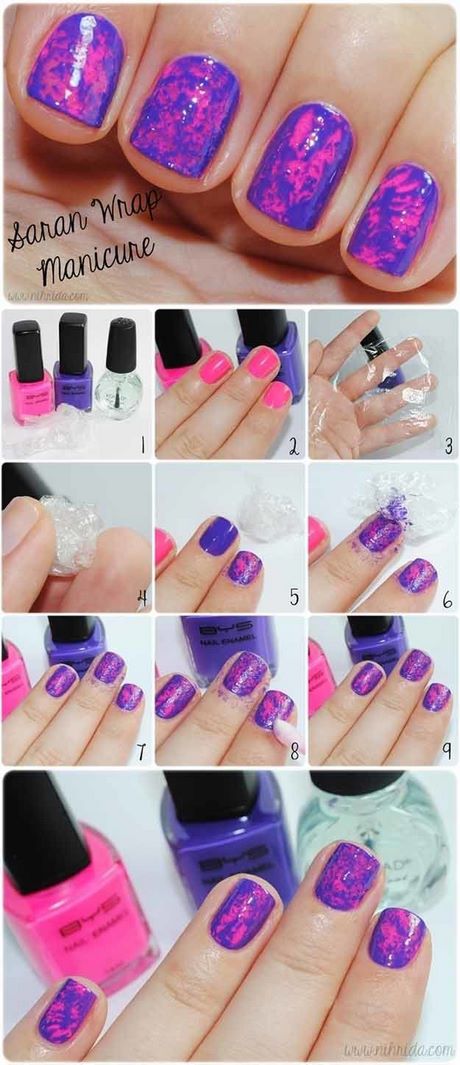 nail-art-designs-simple-at-home-16_9 Nail art designs simplu la domiciliu