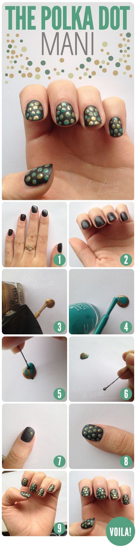 nail-art-step-by-step-designs-for-beginners-47_12 Nail art pas cu pas modele pentru incepatori