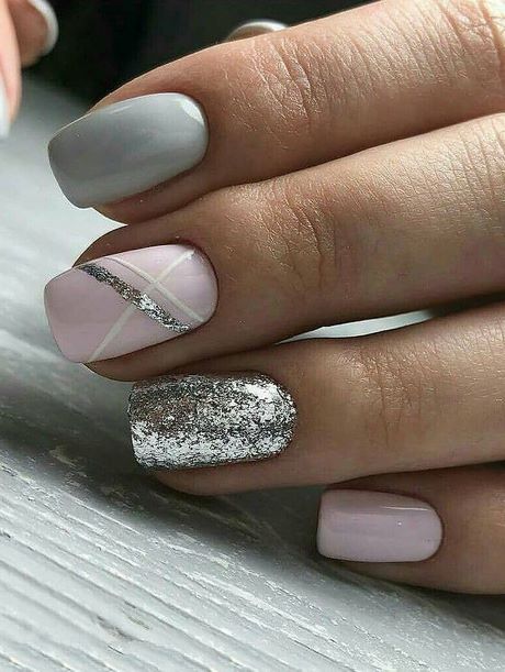 nail-designs-grey-and-pink-78_2 Modele de unghii gri și roz