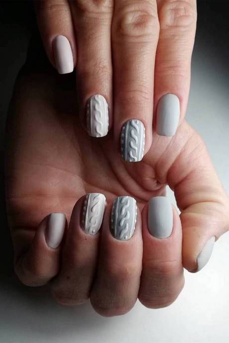 nail-designs-grey-and-white-89_2 Modele de unghii gri și alb