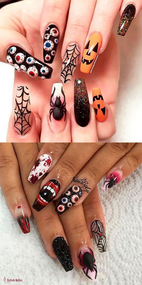 nail-designs-pictures-halloween-45_3 Unghii desene poze halloween