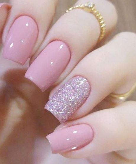 nail-designs-pink-glitter-28_5 Unghii modele roz sclipici