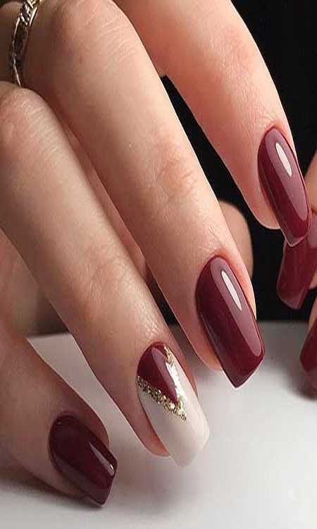 nail-designs-with-burgundy-56_3 Modele de unghii cu visiniu