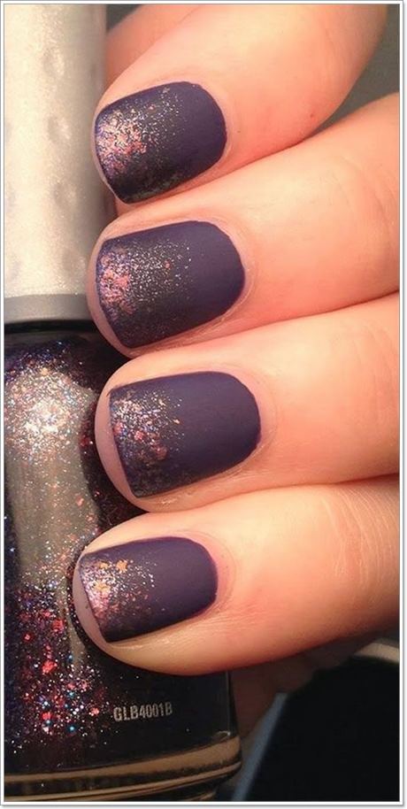 nail-designs-with-gray-polish-34_5 Modele de unghii cu lac gri