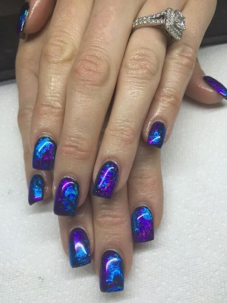 neon-marble-nails-50_16 Cuie de marmură Neon