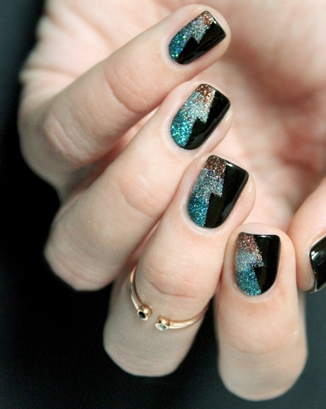 new-years-eve-nail-ideas-96 Idei de unghii de Anul Nou