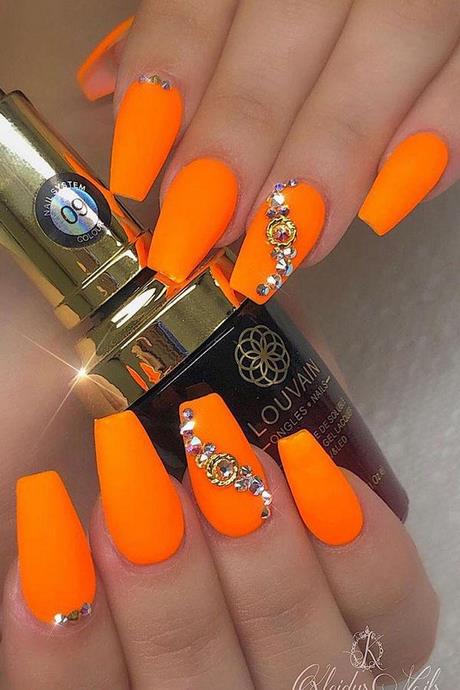 orange-nail-polish-designs-13_10 Modele de lacuri de unghii portocalii