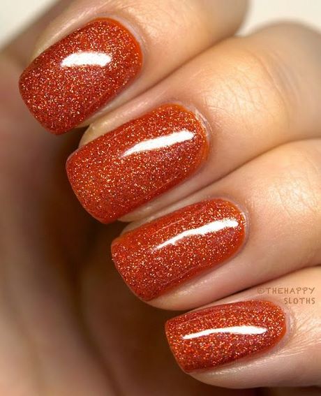 orange-nail-polish-ideas-54_2 Idei de lacuri de unghii portocalii