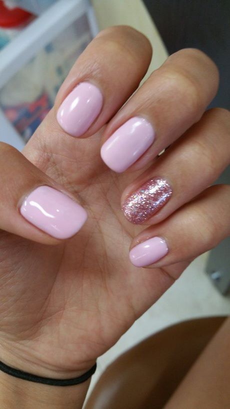 pink-gel-nails-with-design-82_6 Unghii gel roz cu design