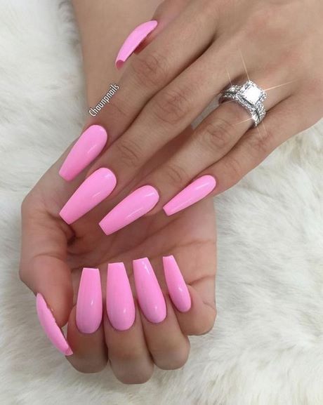 pink-nail-acrylic-designs-79_10 Modele acrilice de unghii roz