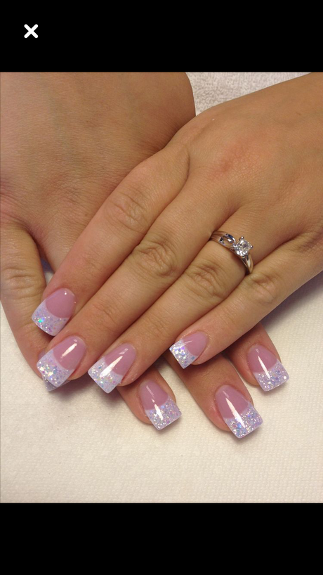 pink-nails-glitter-tips-35 Unghii roz sclipici sfaturi