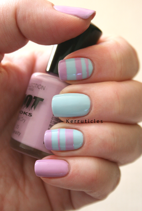 pink-stripe-nails-41 Unghii cu dungi roz