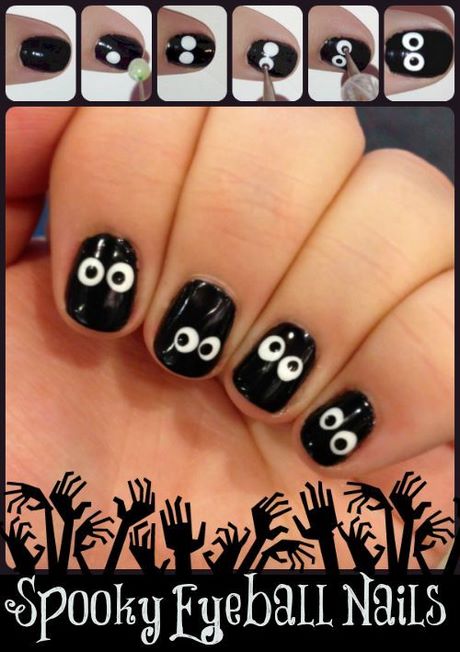 pinterest-halloween-nail-designs-22_8 Pinterest Modele de unghii de halloween