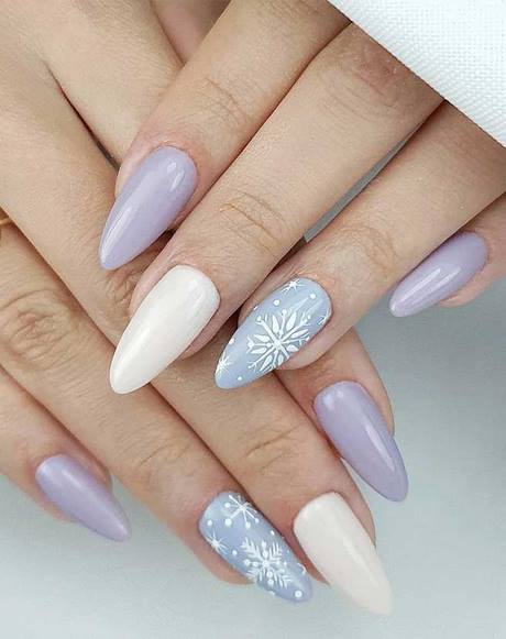 purple-christmas-nail-designs-91_3 Purple modele de unghii de Crăciun