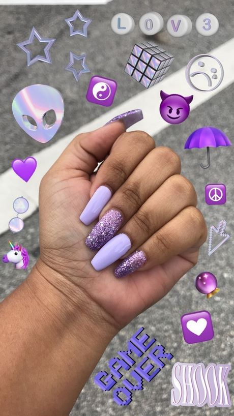 purple-nails-pinterest-79_8 Unghii violet pinterest