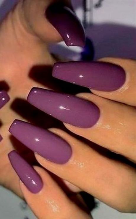 purple-summer-nail-designs-39_15 Modele de unghii de vară violet