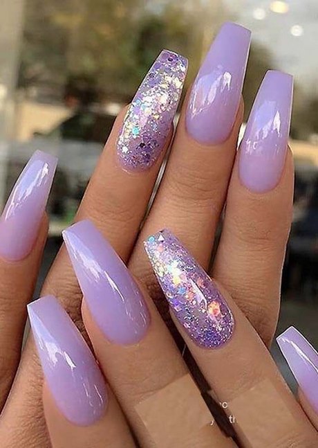purple-summer-nail-designs-39_8 Modele de unghii de vară violet