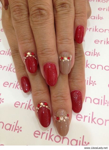 red-nails-design-with-diamonds-41_10 Design de unghii roșii cu diamante
