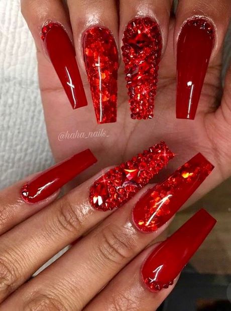red-nails-design-with-diamonds-41_14 Design de unghii roșii cu diamante