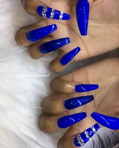 royal-blue-acrylic-nail-designs-62_15 Modele de unghii acrilice albastru regal