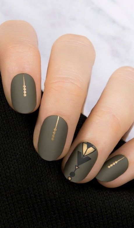 short-nail-ideas-for-fall-50_8 Idei de unghii scurte pentru toamna