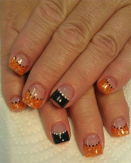 simple-halloween-acrylic-nails-27_5 Unghii acrilice simple de halloween