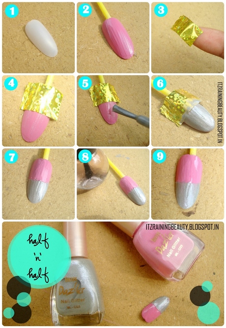 simple-nail-art-designs-step-by-step-32_6 Simplu nail art modele pas cu pas