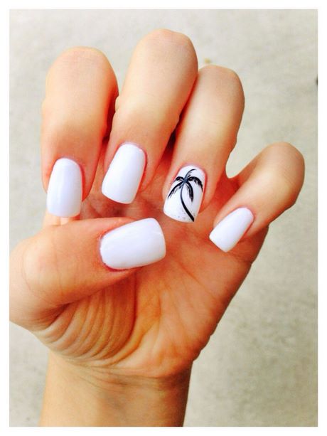 simple-palm-tree-nail-art-00_4 Simplu palmier unghii arta