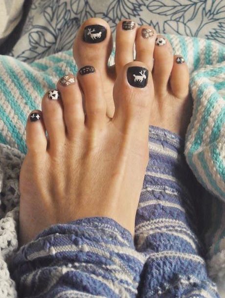 snowflake-toe-nail-design-46_5 Fulg de nea deget de la picior de design de unghii