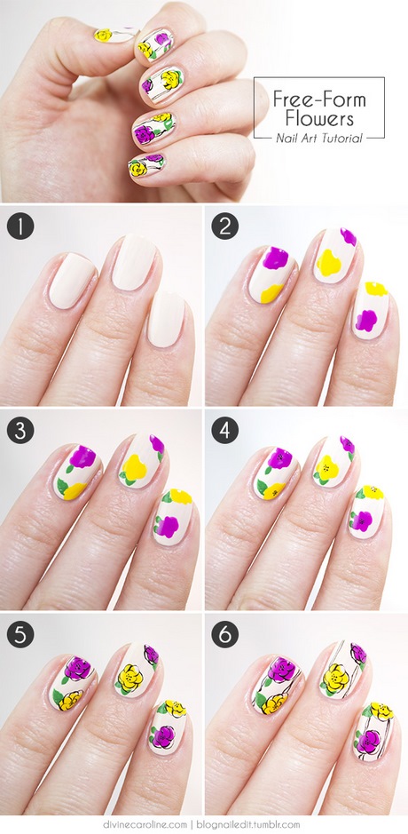 step-by-step-flower-nail-art-42_11 Pas cu pas arta unghiilor de flori