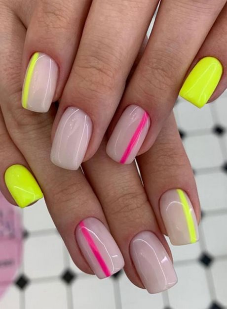 summer-neon-nail-designs-65_3 Modele de unghii neon de vară