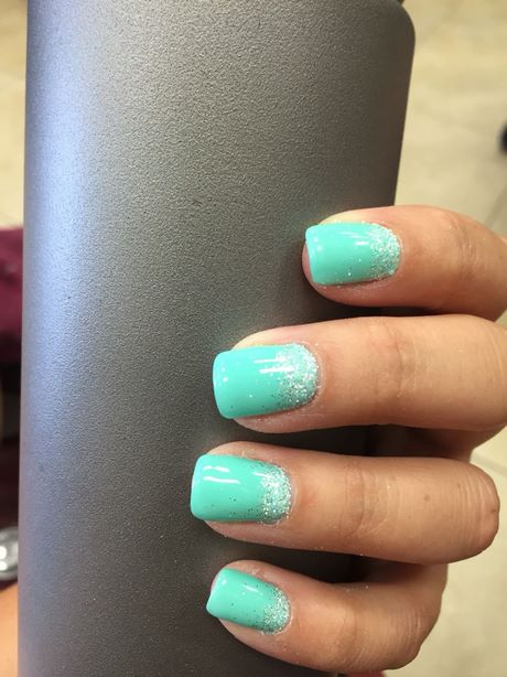 teal-gel-nail-designs-84_16 Modele de unghii cu gel Teal