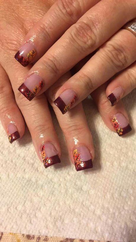 thanksgiving-gel-nail-designs-30_4 Ziua Recunostintei Gel unghii modele