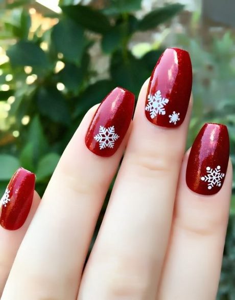trendy-christmas-nails-78_7 Unghii de Crăciun la modă