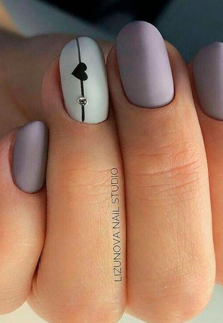 valentines-day-acrylic-nail-designs-14 Modele de unghii acrilice Ziua Îndrăgostiților