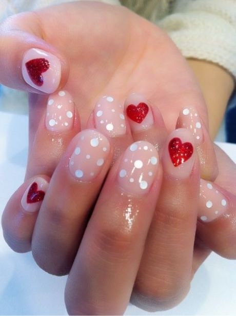valentines-day-manicure-ideas-24_8 Idei de manichiură Ziua Îndrăgostiților