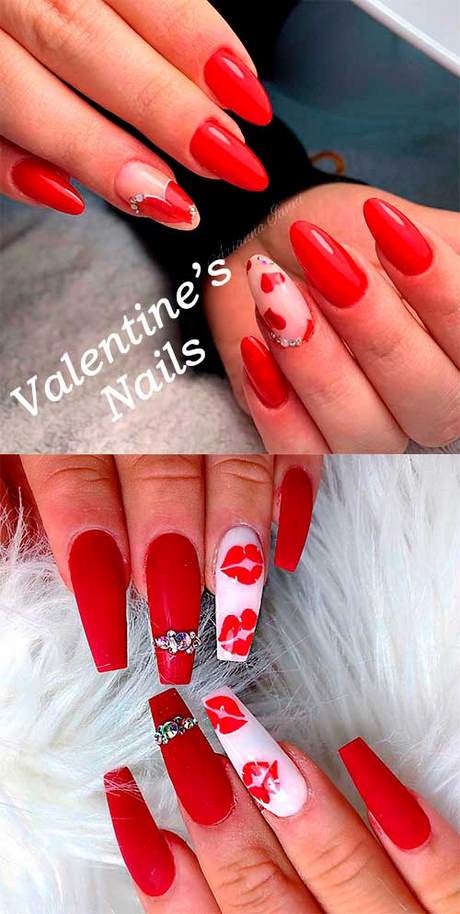 valentines-day-nail-ideas-90_12 Ziua Îndrăgostiților Idei de unghii