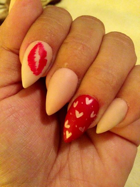 valentines-day-stiletto-nails-24_6 Ziua Îndrăgostiților stiletto Cuie