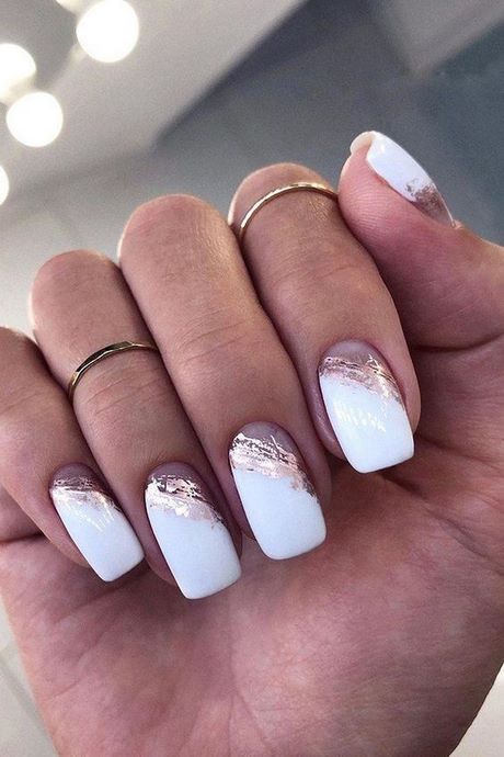white-shellac-nail-designs-78_9 Design alb de unghii Shellac
