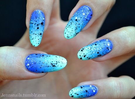 beautiful-blue-nails-48 Unghii frumoase albastre