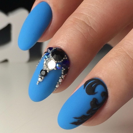 beautiful-blue-nails-48_13 Unghii frumoase albastre