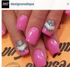 beautiful-pink-nails-92_17 Unghii frumoase roz