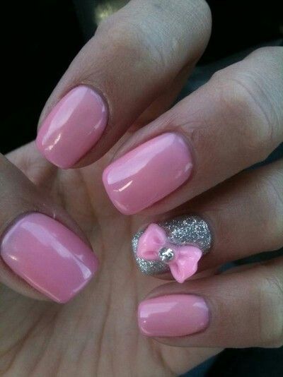 beautiful-pink-nails-92_2 Unghii frumoase roz