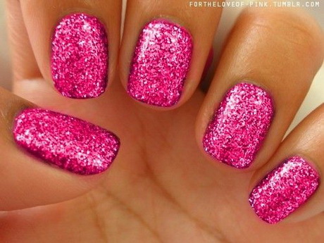 beautiful-pink-nails-92_6 Unghii frumoase roz